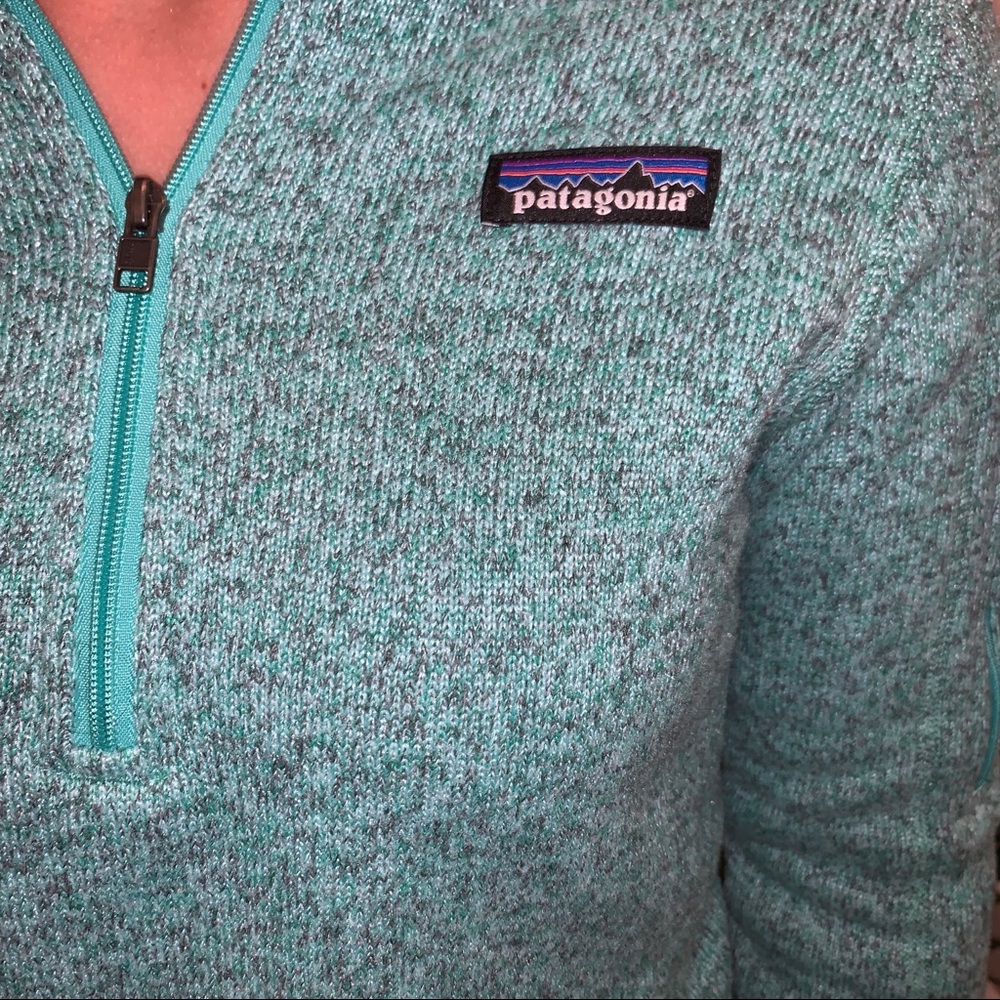 2X Host Pick! Patagonia Better Sweater 1/4 Zip Fleece Sweatshirt 💙 - Picture 5 of 7